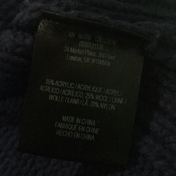 Anthropologie asymmetrical fringe / tassel knit - Picture 9 of 15